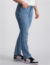 Bild Gina Tricot Young, Slim cropped jeans, Blå, Jeans till Tjej, 164 cm