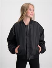 Bild Gina Tricot Young, Y cropped bomber jacket, Svart, Jackor till Tjej, 146-152 cm