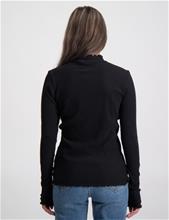 Bild Scotch & Soda, High-neck fitted long-sleeved T-shirts, Svart, Toppar/Blusar till Tjej, 164 cm