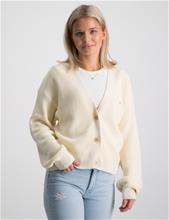 Bild Gant, D2. RIB CARDIGAN, Vit, Tröjor/Sweatshirts till Tjej, 158-164 cm