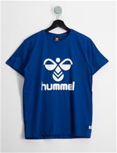 Bild Hummel, hmlTRES T-SHIRT S/S, Blå, T-shirts till Unisex, 164 cm
