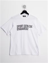 Bild Dsquared2, D2T812U SLOUCH FIT T-SHIRT, Vit, T-shirts till Unisex, 14 år