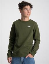 Bild Nike, B NSW CLUB CREW BB, Grön, Tröjor/Sweatshirts till Kille, L