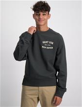 Bild Gant, D1. GANT USA C-NECK SWEAT, Svart, Tröjor/Sweatshirts till Kille, 146-152 cm
