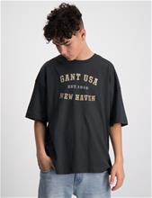 Bild Gant, D1. GANT USA SS T-SHIRT, Grå, T-shirts till Kille, 170 cm