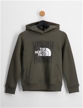 Bild The North Face, TEENS BOX P/O HOODIE, Grön, Huvtröjor/Hoodies till Kille, S