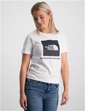 Bild The North Face, TEENS BOX S/S TEE, Vit, T-shirts till Tjej, XL