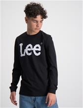 Bild Lee, Wobbly Graphic LS T-Shirt, Svart, T-shirts till Kille, 12-13 år