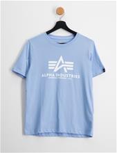 Bild Alpha Industries, Basic T, Blå, T-shirts till Unisex, 16 år