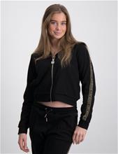 Bild Michael Kors, HOODED CARDIGAN, Svart, Huvtröjor/Hoodies till Tjej, 8 år