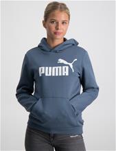 Bild Puma, ESS BIG LOGO HOODIE FL B, Blå, Huvtröjor/Hoodies till Tjej, 164 cm