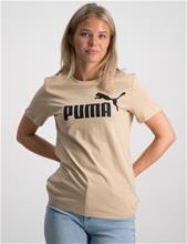 Bild Puma, ESS LOGO TEE B, Beige, T-shirts till Tjej, 164 cm