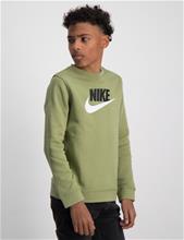 Bild Nike, B NSW CLUB HBR CREW, Grön, Tröjor/Sweatshirts till Kille, XL