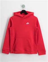 Bild Nike, B NSW HOODIE PO CLUB, Röd, Huvtröjor/Hoodies till Unisex, XL