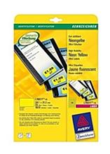 Bild Etikett Avery laser 381x212mm 1625/fp Etiketter
