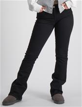 Bild Grunt, Texas Low Flare Black, Svart, Jeans till Tjej, 128 cm