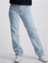 Bild Grunt, Nadia Midrise Straight Acid Blue, Blå, Jeans till Tjej, 134 cm