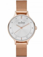 Bild Skagen Anita roséguldfärgad Mesh SKW2151 damklocka