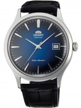 Bild Orient Bambino Version 4 Classic Automatic, svart läder, FAC08004D0, herrklocka