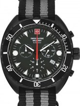 Bild Swiss Alpine Military 7066.9677 turtle kronograf 44mm 10ATM