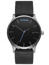Bild MVMT MM01-BSL Classic Black Silver Herr 45mm 3ATM