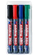 Bild WB-penna Edding 360 4-set Whiteboardpenna 