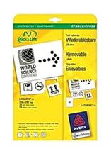 Bild Etikett Avery avt 210x297mm 25/fp Etiketter