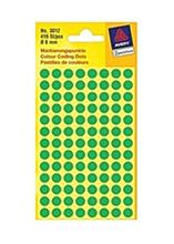 Bild Etikett Färgsignal 8 mm grön 416/fp Etiketter