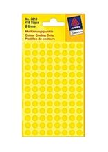 Bild Etikett Färgsignal 8 mm gul 416/fp Etiketter