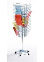 Bild Broschyrkarusell 40 fack silver Broschyrkarusell 