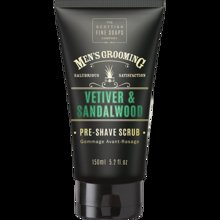 Bild Scottish Fine Soap Company - Vetiver & Sandalwood Pre Shave Scrub 150ml