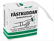 Bild Fästkuddar 12x25mm 100/fp Fästkuddar 