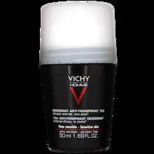 Bild Vichy - Homme Roll On Deodorant Sensitive Skin 72H 50ml
