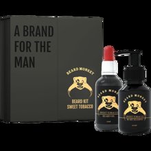 Bild Beard Monkey - Gift Set Oil/Shampoo - Sweet Tobacco 100ml+50ml