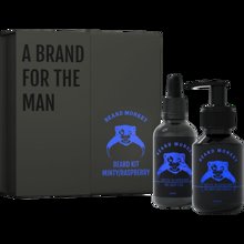 Bild Beard Monkey - Gift Set Oil/Shampoo - Minty / Raspberry 100ml+50ml