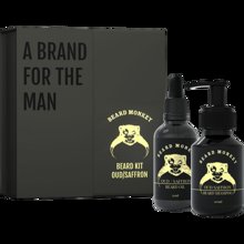 Bild Beard Monkey - Gift Set Oil/Shampoo - Oud / Saffron 100ml+50ml