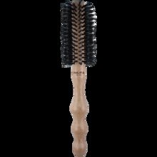 Bild Philip B - Round Hairbrush, Polished Mahogany Handle, Medium 55mm