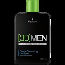 Bild Schwarzkopf Professional - 3D Men Deep Clean Shampoo 250ml