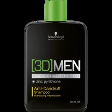 Bild Schwarzkopf Professional - 3D Men Anti-Dandruff Shampoo 250ml